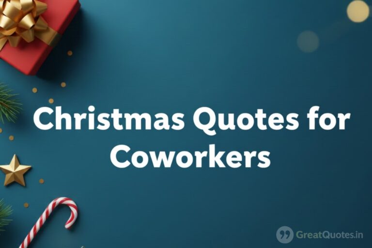 Christmas Quotes for Coworkers 2025