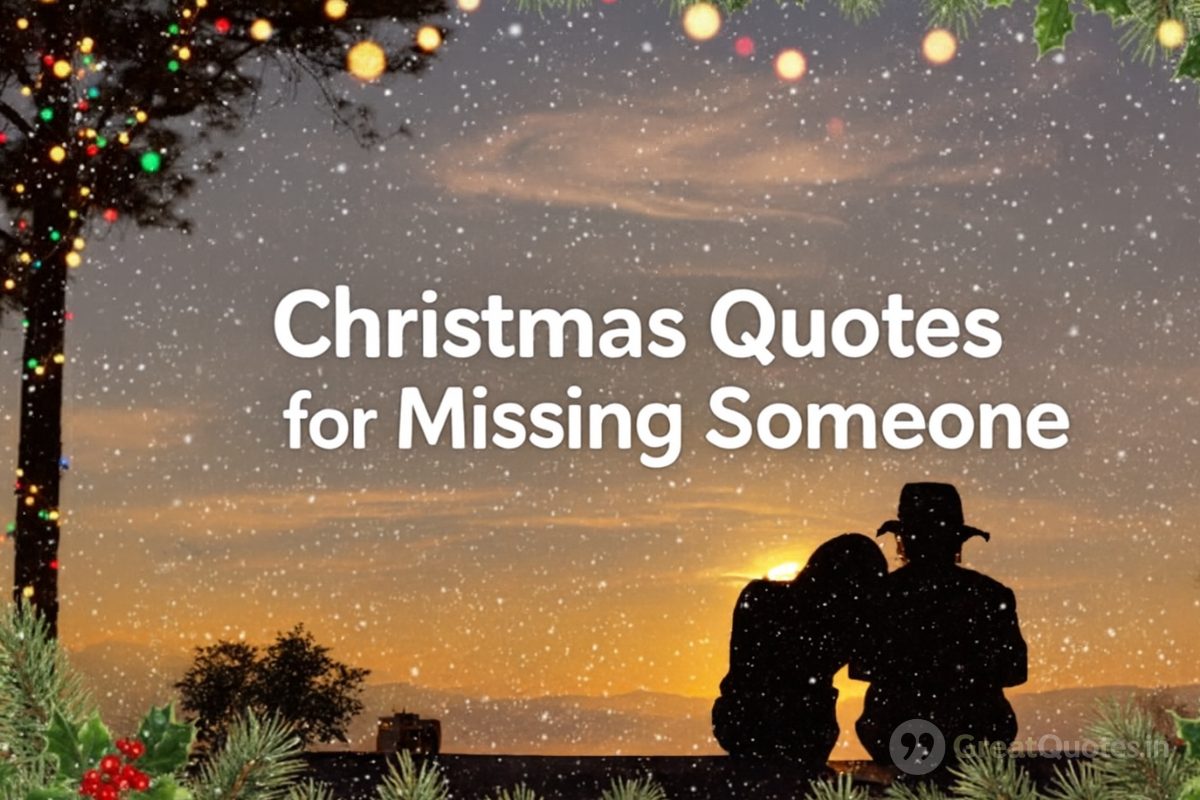 Christmas Quotes for Missing Someone 2025