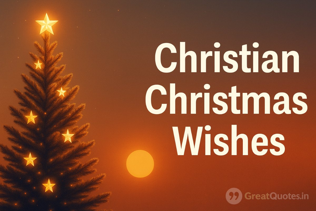 Christian Christmas wishes celebrating the birth of Jesus Christ