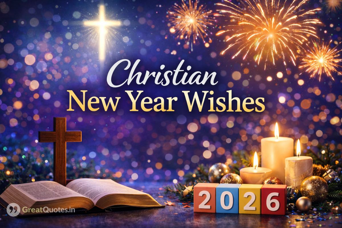 Christian New Year Wishes 2026 with faith-filled blessings and prayers