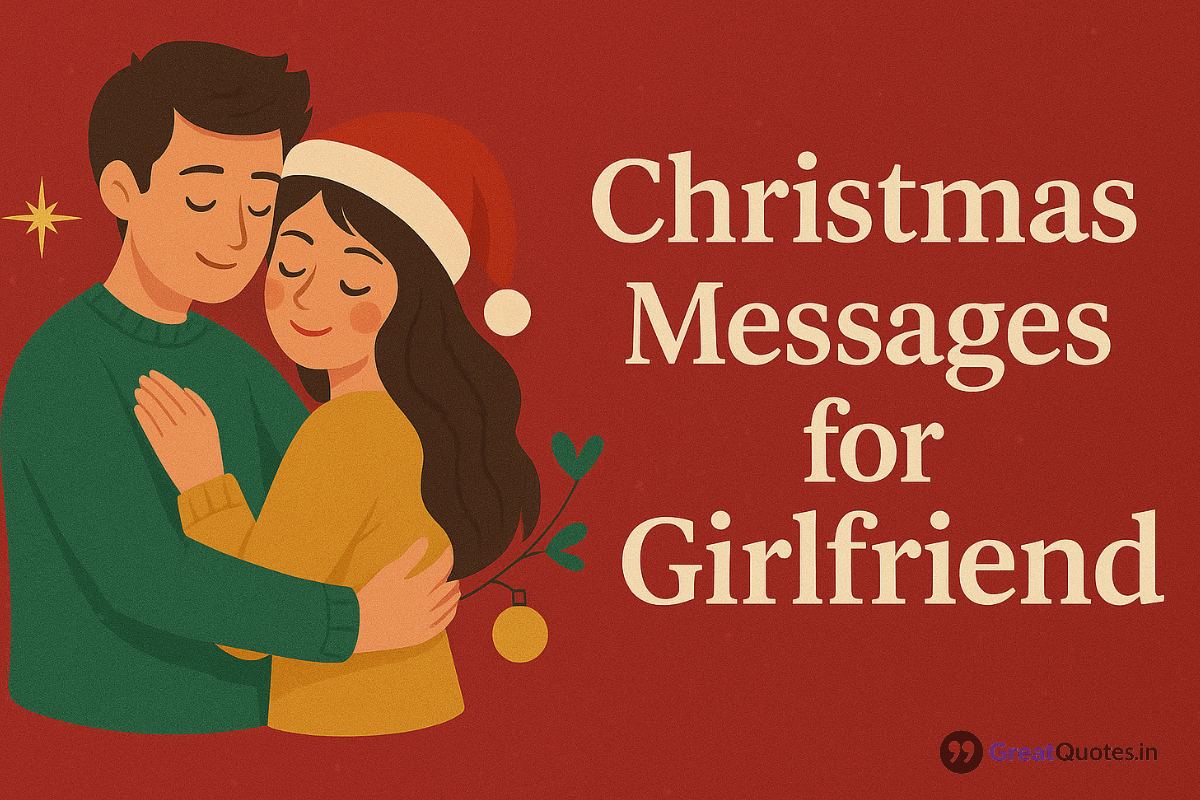 Beautiful Christmas wishes for girlfriend to show love and affection