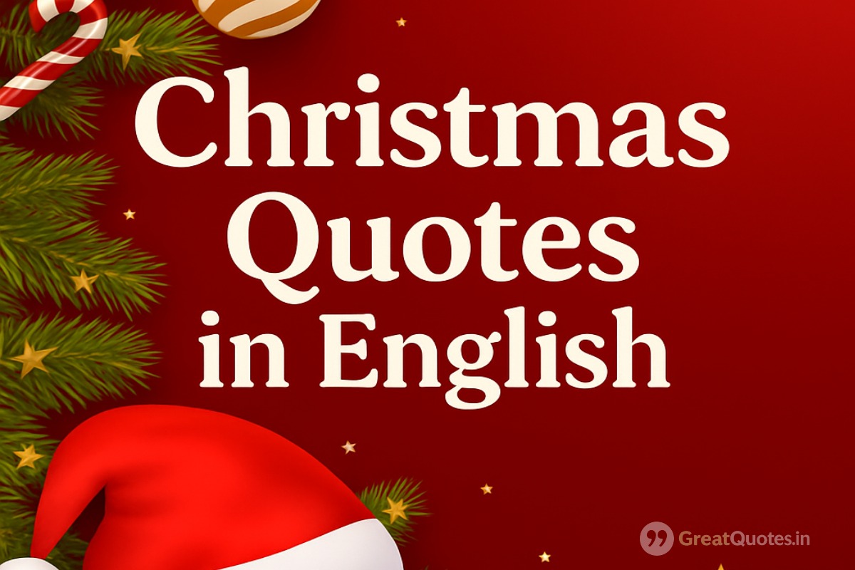 Christmas Quotes in English 2025