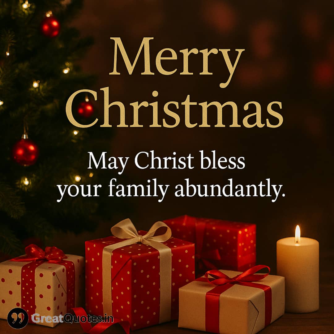 Christmas Wishes for Christian