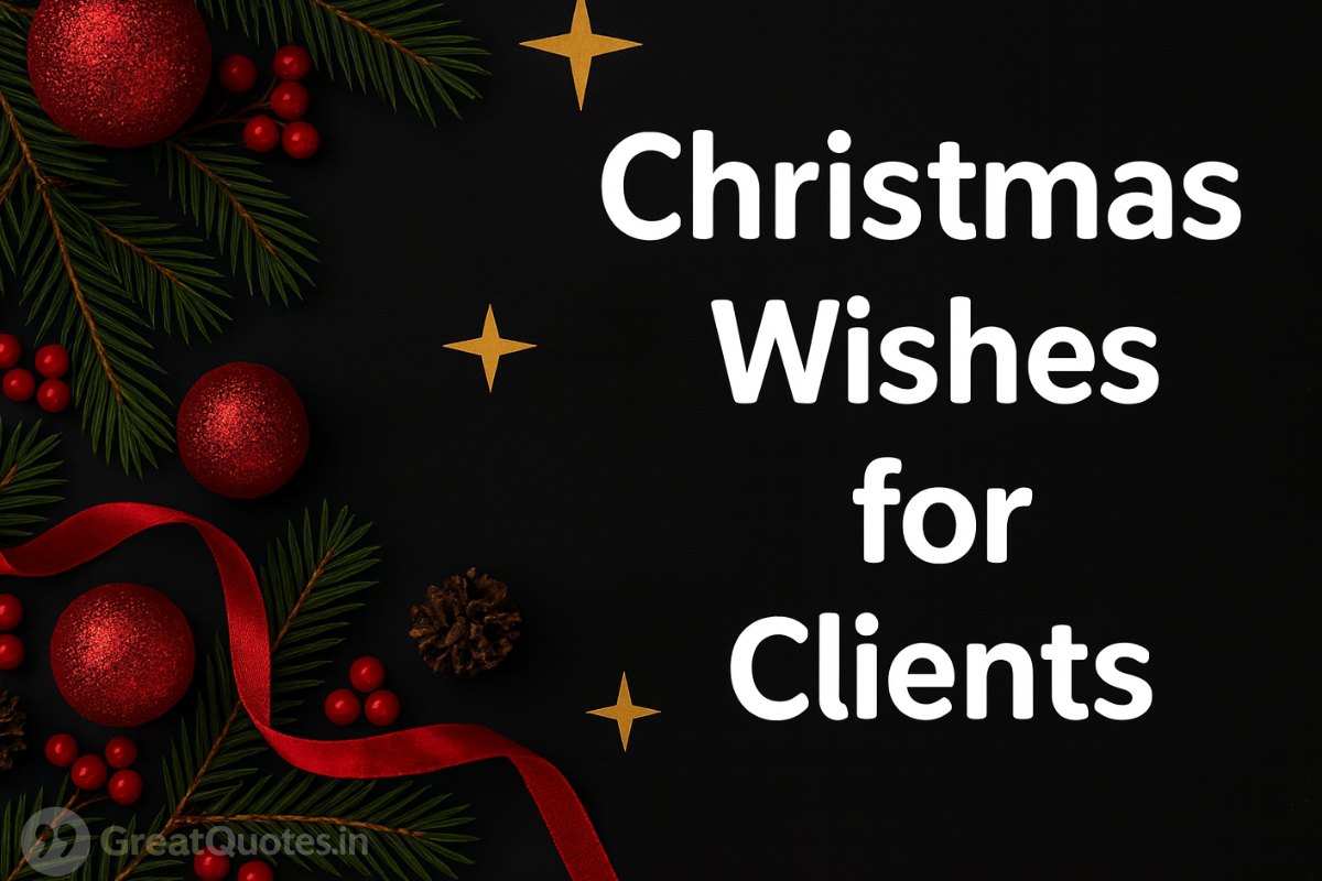 Professional Christmas wishes for clients with gratitude and goodwill