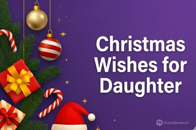 Christmas wishes for daughter filled with love and blessings