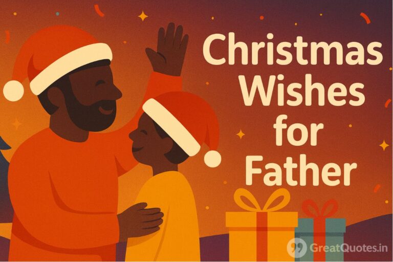 Christmas wishes for father filled with love and gratitude