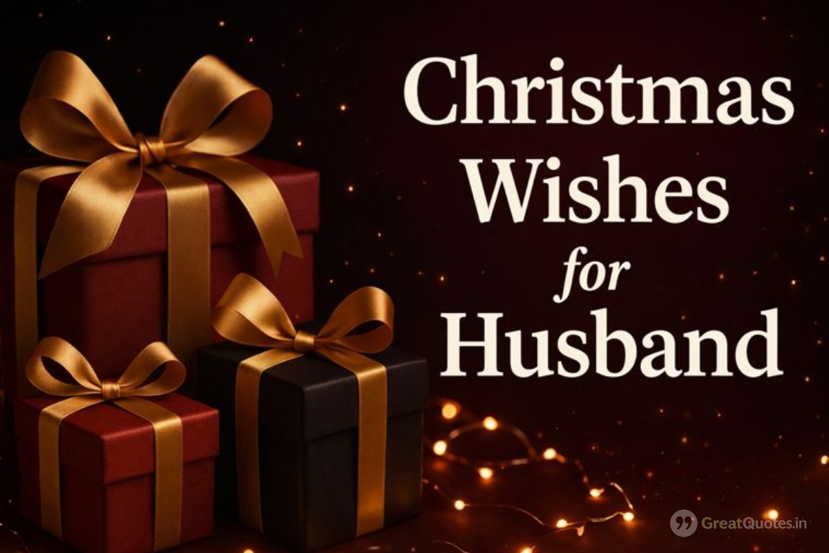Christmas wishes for husband filled with love and warmth