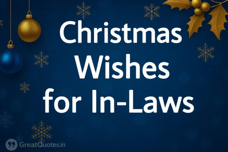 Christmas wishes for in-laws filled with love and festive warmth