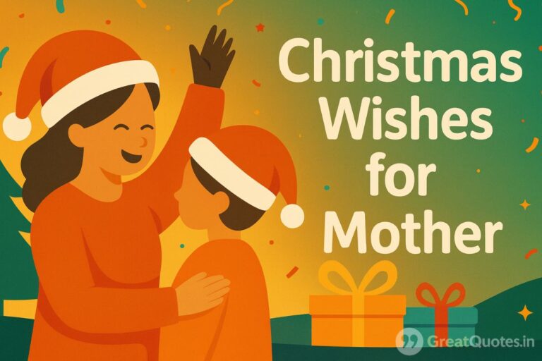 Christmas wishes for mother filled with love and warmth