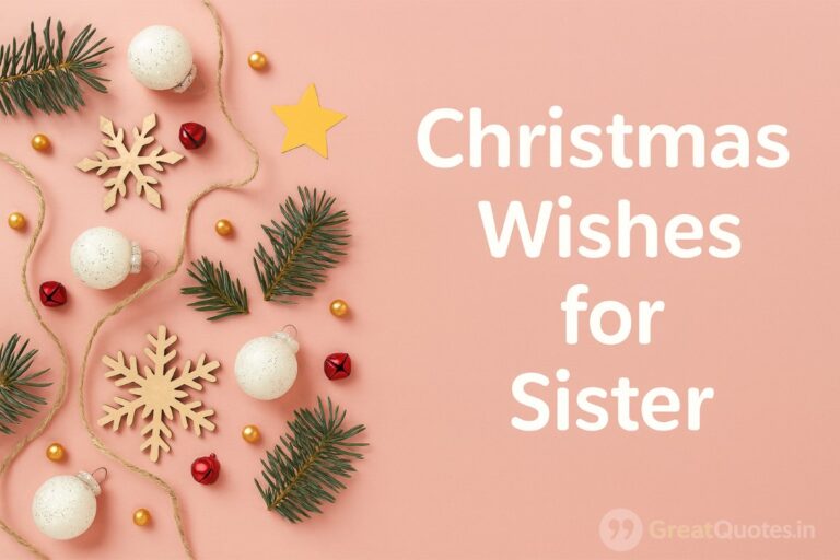 Christmas wishes for sister filled with love and festive joy