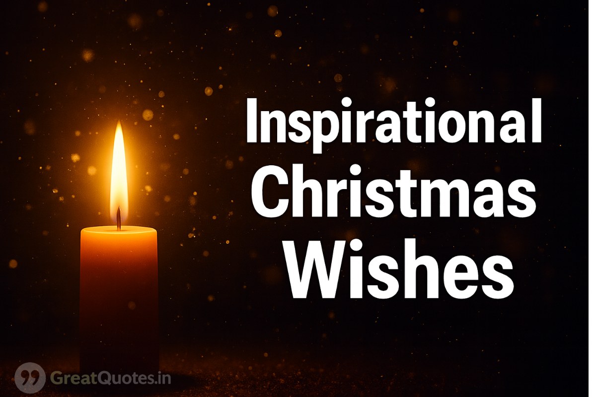 Inspirational Christmas wishes filled with hope and joy