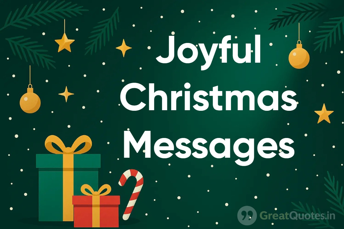 Joyful Christmas Messages