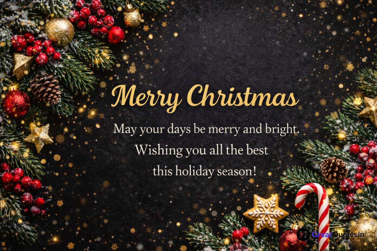 Merry Christmas holiday image
