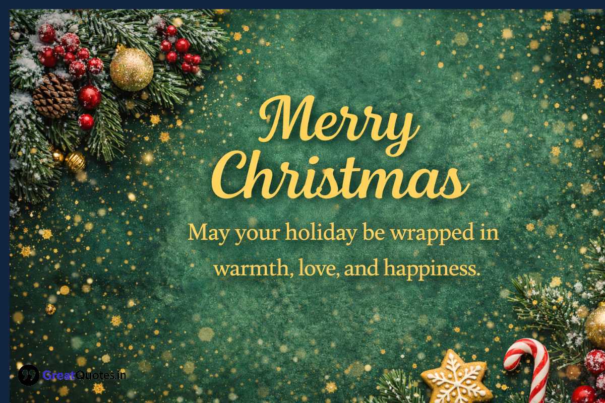 Merry Christmas holiday image