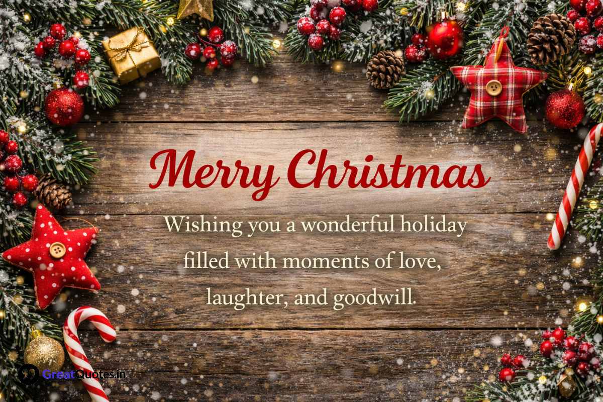 Merry Christmas holiday image
