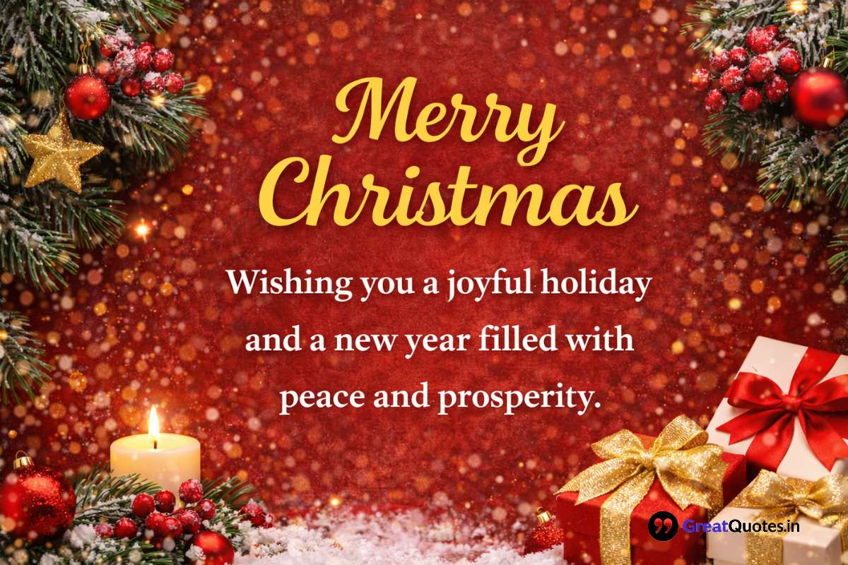 Merry Christmas greeting design