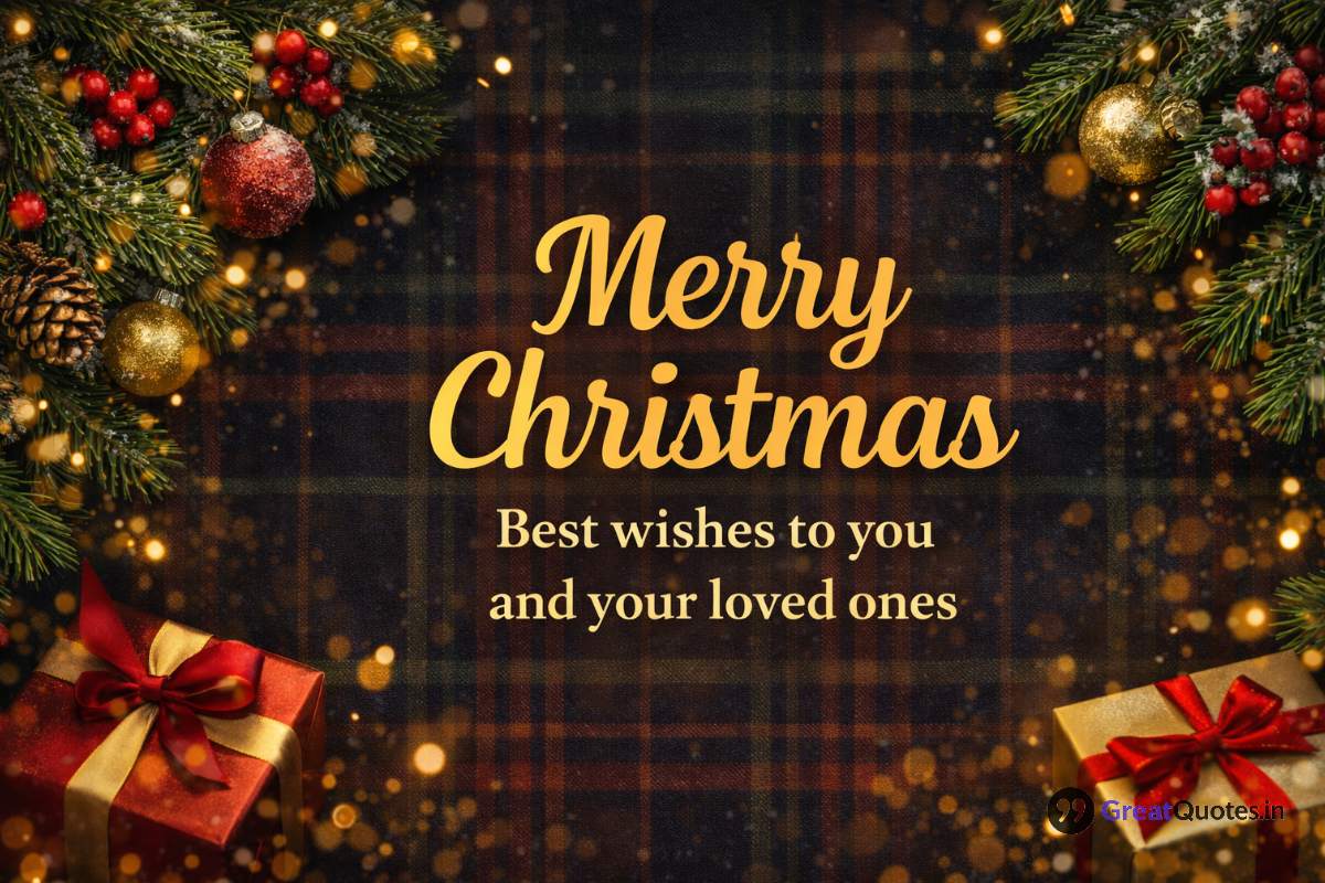 Merry Christmas greeting card image