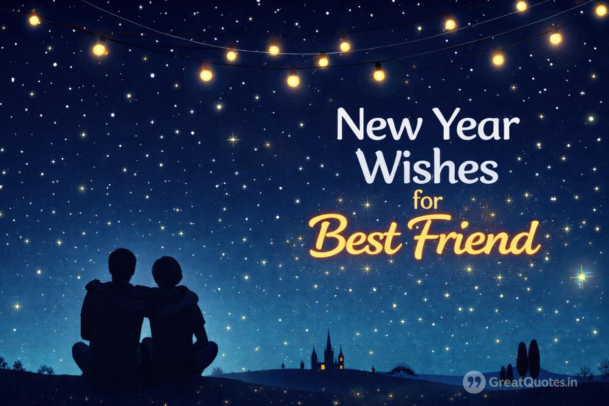 New Year 2026 wishes for best friend filled with joy and friendship