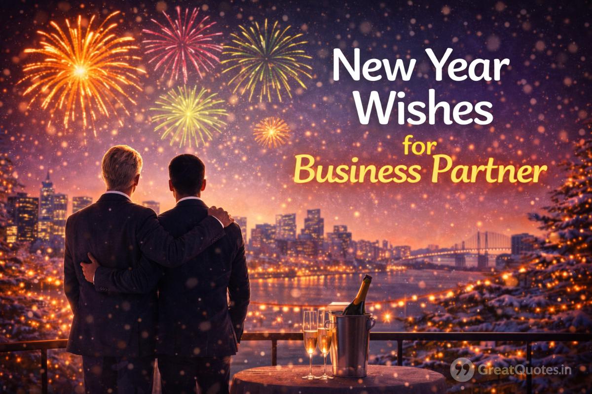 New Year wishes for business partner 2026 professional greeting