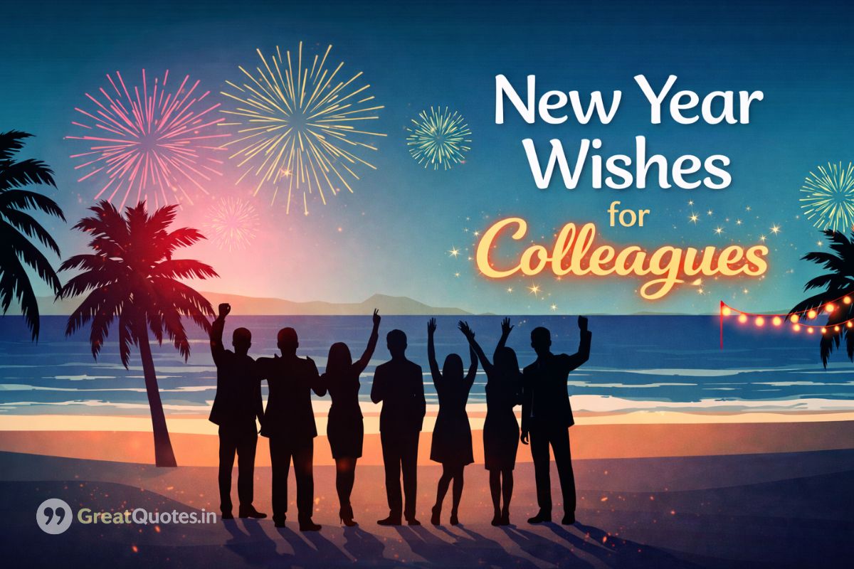New Year 2026 wishes for colleagues with success and positivity
