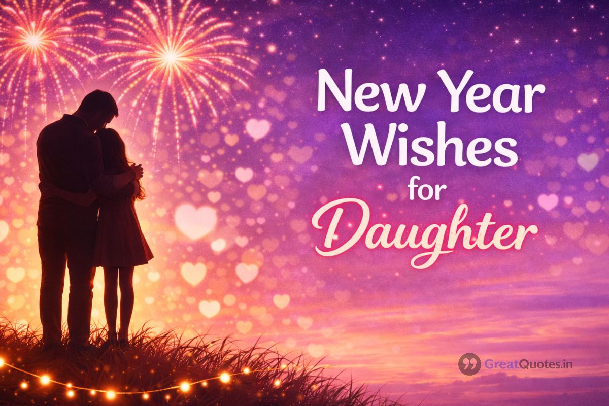 New Year 2026 wishes for daughter filled with love and blessings
