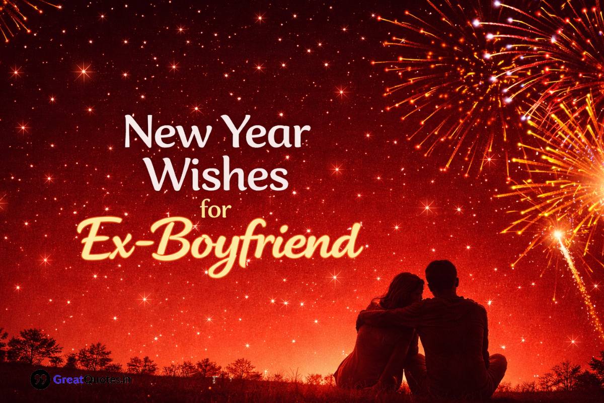 New Year 2026 wishes for ex boyfriend with peace and positivity