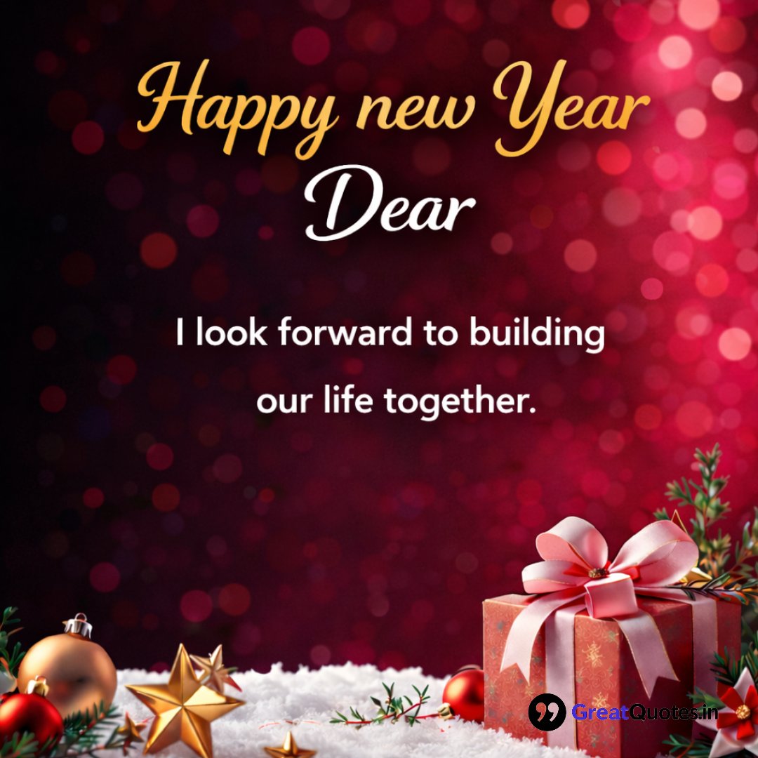 New Year Wishes for Fiance