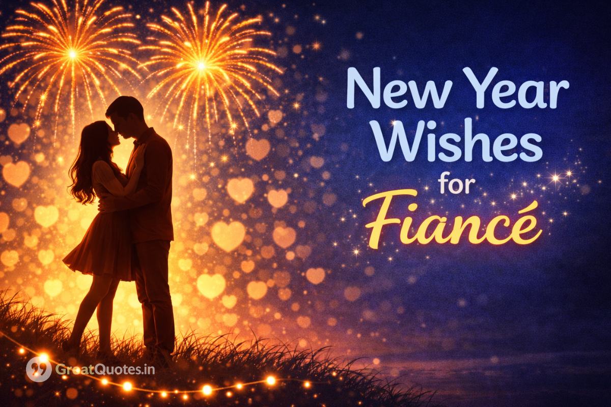 New Year 2026 wishes for fiancé filled with love and excitement