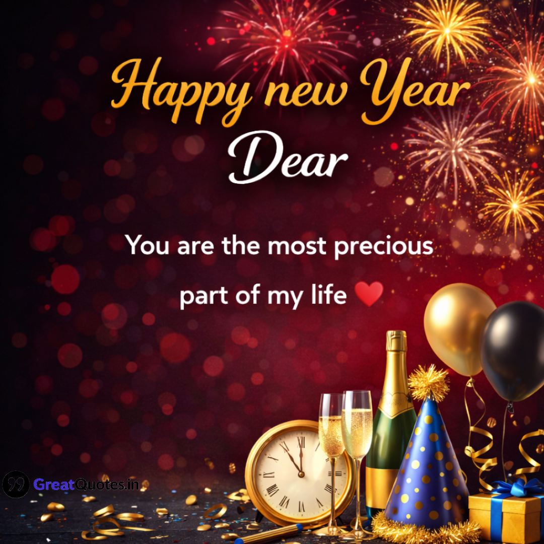 Happy new year wishes for fiancee