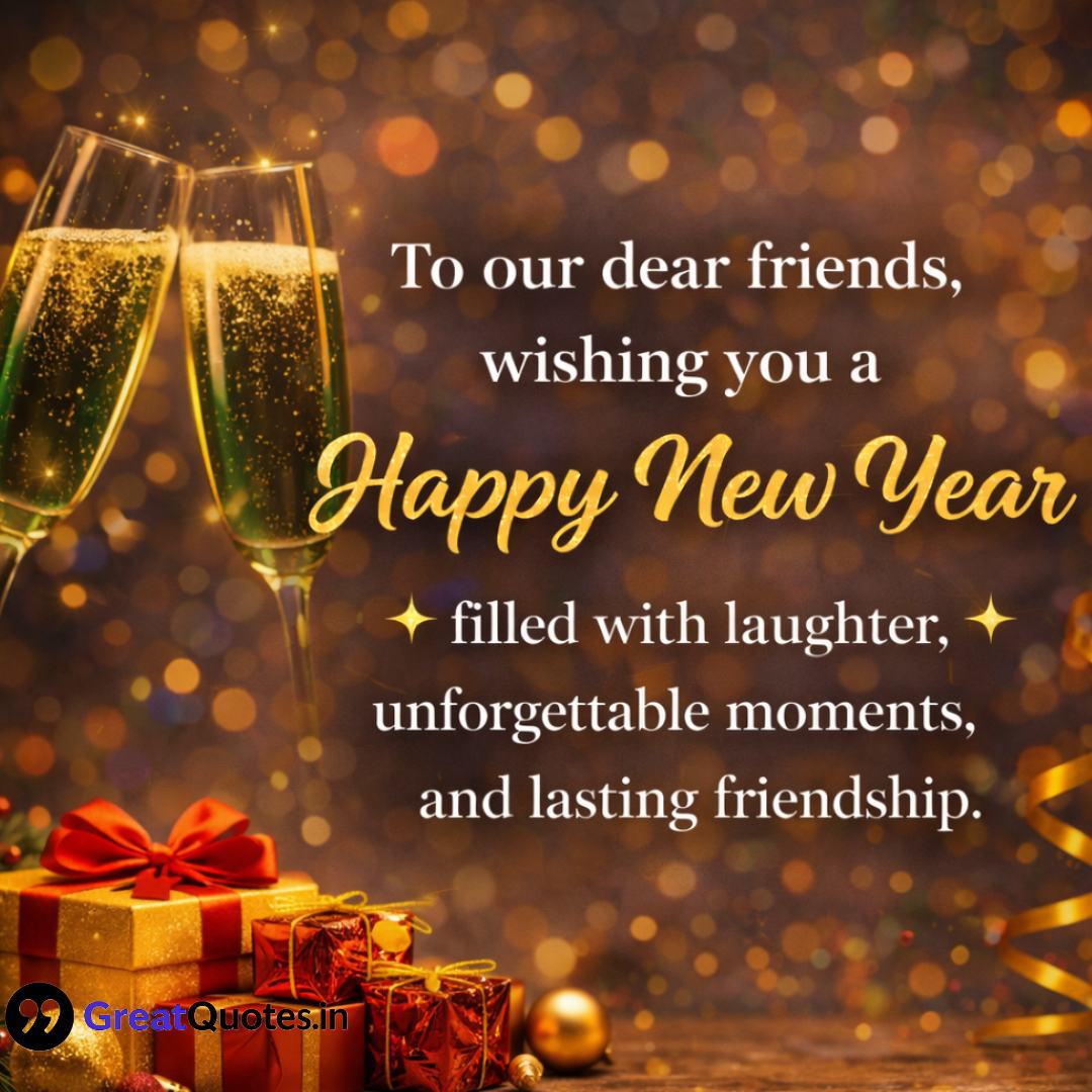 New Year Wishes for Friends 2026