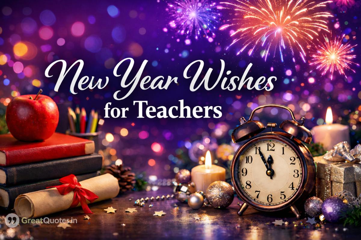 New Year Wishes for Teachers 2026 with respectful and heartfelt messages