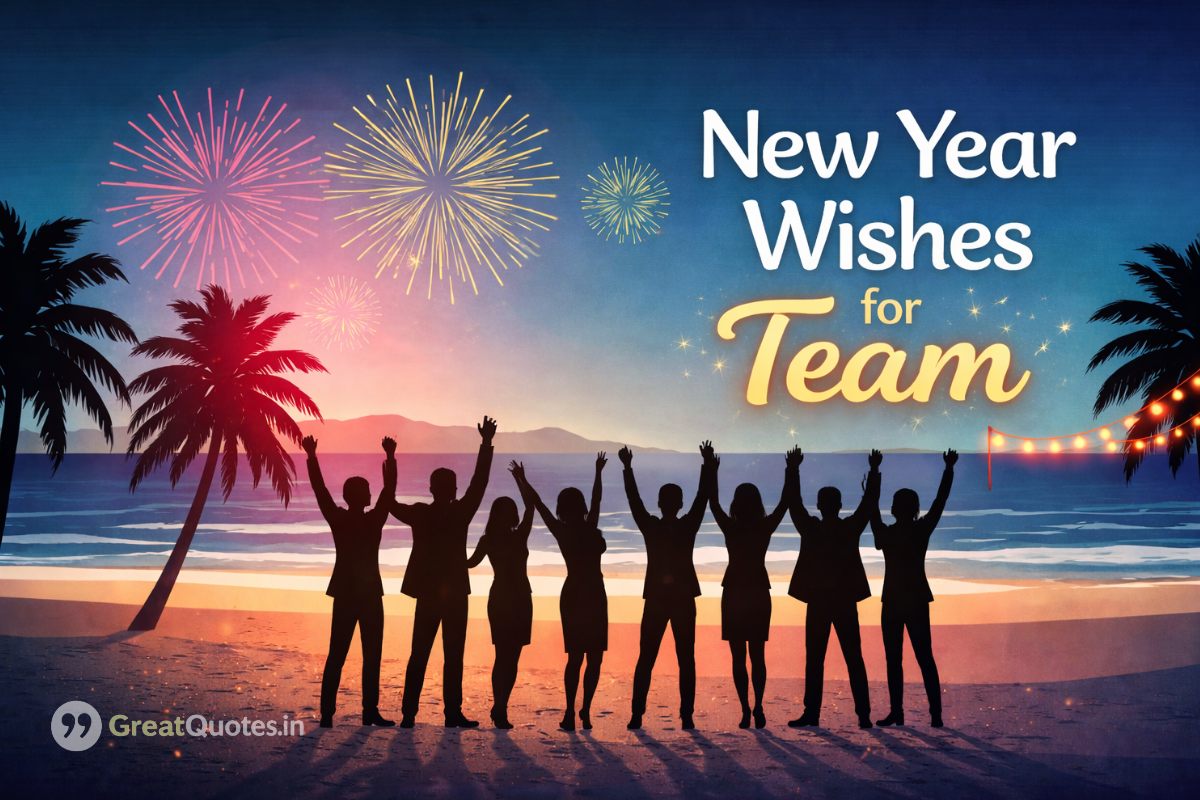New Year 2026 wishes for team with success and collaboration