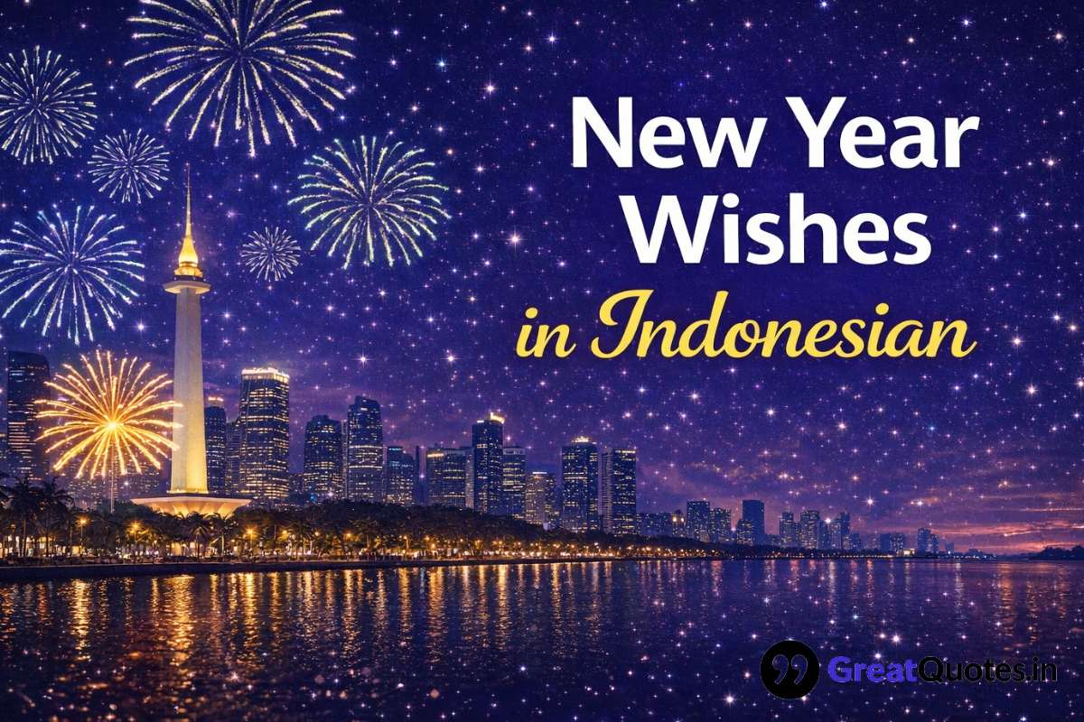New Year wishes in Indonesian 2026 Selamat Tahun Baru greeting