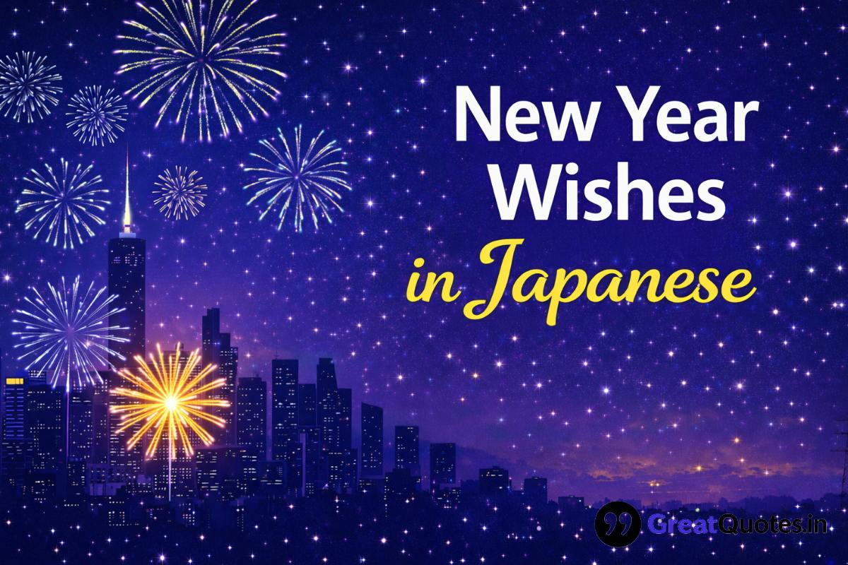 New Year wishes in Japanese 2026 あけましておめでとうございます greeting